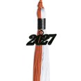 thumbnail image 2 of Endea Graduation Burnt Orange/White Graduation Tassel with Black Date Drop, 2 of 2