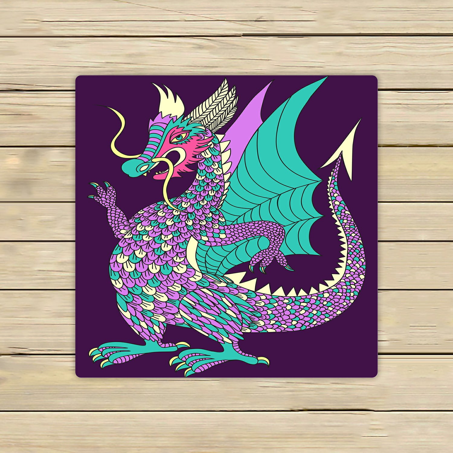 ECZJNT bright fairy dragon Beach Bath Towels Shower Towel For Home