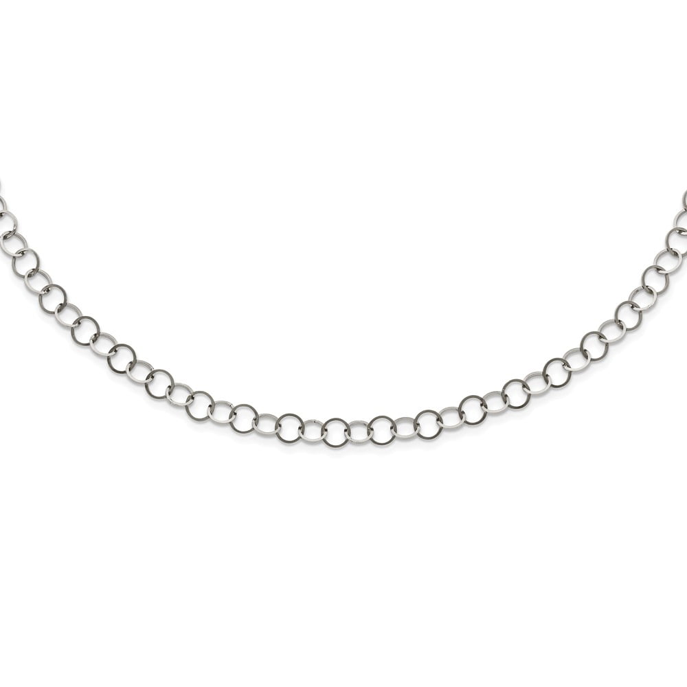 Stainless Steel Polished 6mm Circle 