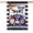 Halloween#03, variant on Happy Halloween Three Gnomes in Truck Watercolor Stripes Garden Flag 28×40 Inch Double Sided Burlap Large Welcome Vertical Pumpkin Banner Outside Vertical Holiday Yard Flag