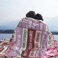 thumbnail image 3 of 50th Birthday Gifts for Women, 50th Birthday Throw Blankets 50x60 Inch 50th Birthday Gifts Ideal for Her Him, 1974 Bed Blanket Gift for Parents Wife, 3 of 5