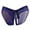 Blue, variant on Riforla Women's Underwear Women's Transparent Underwear with Low Waist and Seamless Mesh Fun Bow Knot Comfortable Triangle Pants Womens Panties Briefs Black One Size