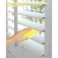 thumbnail image 3 of Damp Duster, 2-Pack Magical Dust Cleaning Sponge Blind Cleaner Duster Tool Sponge Cleaning Brush Reusable Dusters for Cleaning Baseboards, Vent, Ceiling Fan & Cobweb, Lock（Yellow）, 3 of 3