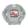 thumbnail image 3 of Christmas On The Farm Barn | Sweatshirt, 3 of 4