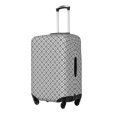 thumbnail image 2 of Haiem Gray Plaid Luggage Cover Printed Suitcase Covers for Luggage Elastic Washable Suitcase Protector Fits 18-32 Inch Luggage-X-Large, 2 of 9