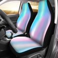 thumbnail image 2 of Juego de 2 fundas de asiento de coche ABPHQTO malla degradada abstracta universal, 2 of 4