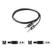 DLO - Audio cable - mini-phone stereo 3.5 mm male to mini-phone stereo 3.5 mm male - 4 ft - shielded - for Apple iPhone/iPod