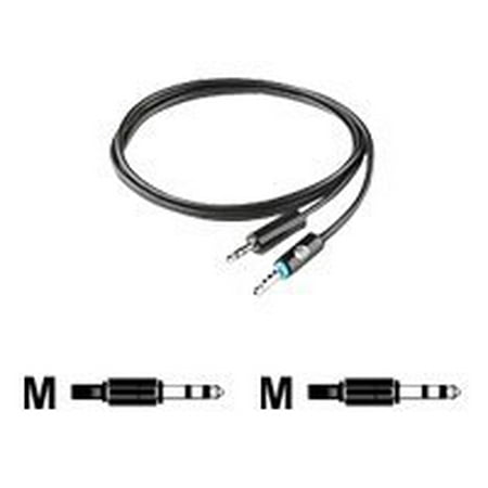 DLO - Audio cable - mini-phone stereo 3.5 mm male to mini-phone stereo 3.5 mm male - 4 ft - shielded - for Apple iPhone/iPod