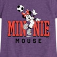 thumbnail image 3 of Disney - Minnie Name Soccer - Toddler & Youth Girls Short Sleeve Graphic T-Shirt, 3 of 5