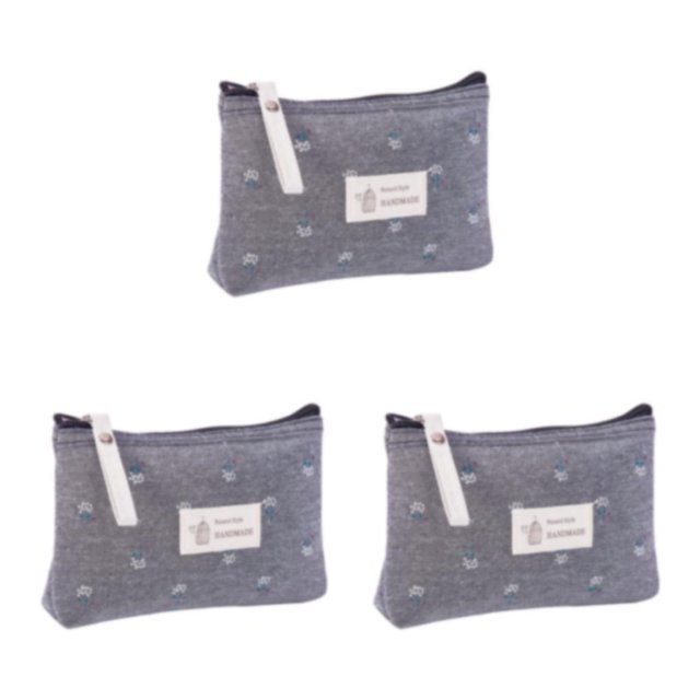 Injueey Estuche cosmético Bolsa de maquillaje Bolsa de almacenamiento Mano de obra Suavidad a prueba de agua Estuches para bolígrafos Type1 NO1