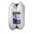 thumbnail image 1 of Taylor Made Boat Fender 310132P BoatGuard; Ribbed; Round; 4 Inch Diameter x 16 Inch Length; White; Vinyl; Pack Of 2, 1 of 3