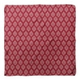 thumbnail image 4 of Bimba Red Stencil Damask Printed Pure Silk Scarf For Hair Neck Head Bandanas For Women 40 x 80 Inches, 4 of 6