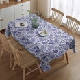 thumbnail image 2 of Bohemian Mandala Tablecloth,Wipeable Polyester Table Cover for Rectangle Tables,Foldable Table Clothes Decoration Tablecloths for Spring Easter Picnic Kitchen, 2 of 5
