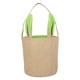thumbnail image 2 of Bolsas De Conejito De Pascua Cesta de conejito de Pascua, tela de yute, bolsas de Pascua para niños, cubeta de huevos (verde) Likrtyny Libre de BPA, 2 of 8