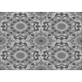 thumbnail image 1 of Ahgly Company Machine Washable Indoor Rectangle Transitional Gray Cloud Gray Area Rugs, 6' x 9', 1 of 7