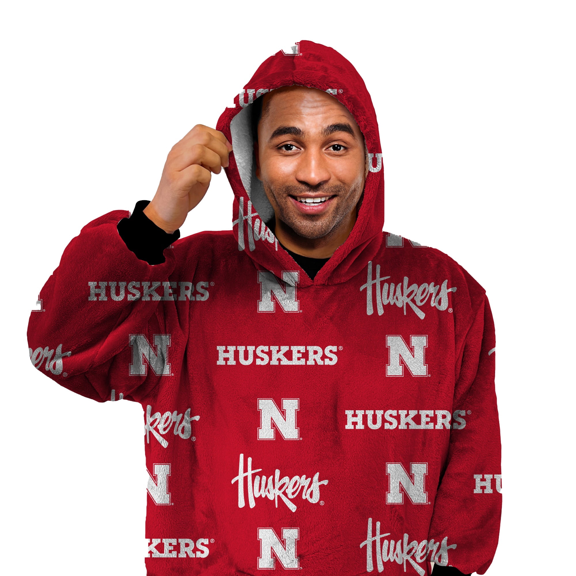 NCAA Unisex Nebraska Huskers FAN CAPE Game Day Fan Apparel