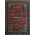 thumbnail image 1 of Fine VTG Chann Magenta/Navy Rug, 9'8" x 13'8", 1 of 9