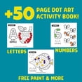 thumbnail image 2 of Kit de actividades Chuckle & Roar Dot Art con rotuladores lavables, 2 of 6