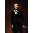 thumbnail image 3 of Ferdinand von Rayski 14x18 Black Modern Framed Museum Art Print Titled - Portrait of the Chamberlain Count Julius Zech-Burkersroda, 3 of 5