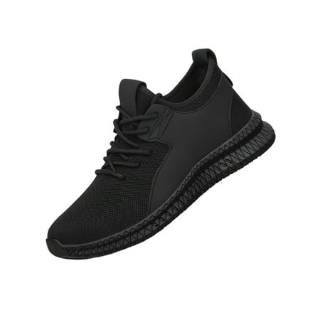 

Lacyhop Unisex Work Boots Steel Toe Protection Boot Lace Up Safety Shoe Working Non-Slip Comfort Insulated Black D 7