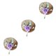 thumbnail image 1 of Boutonniere de novio Jumpingount con flores Púrpura para boda y fiesta, 1 of 6