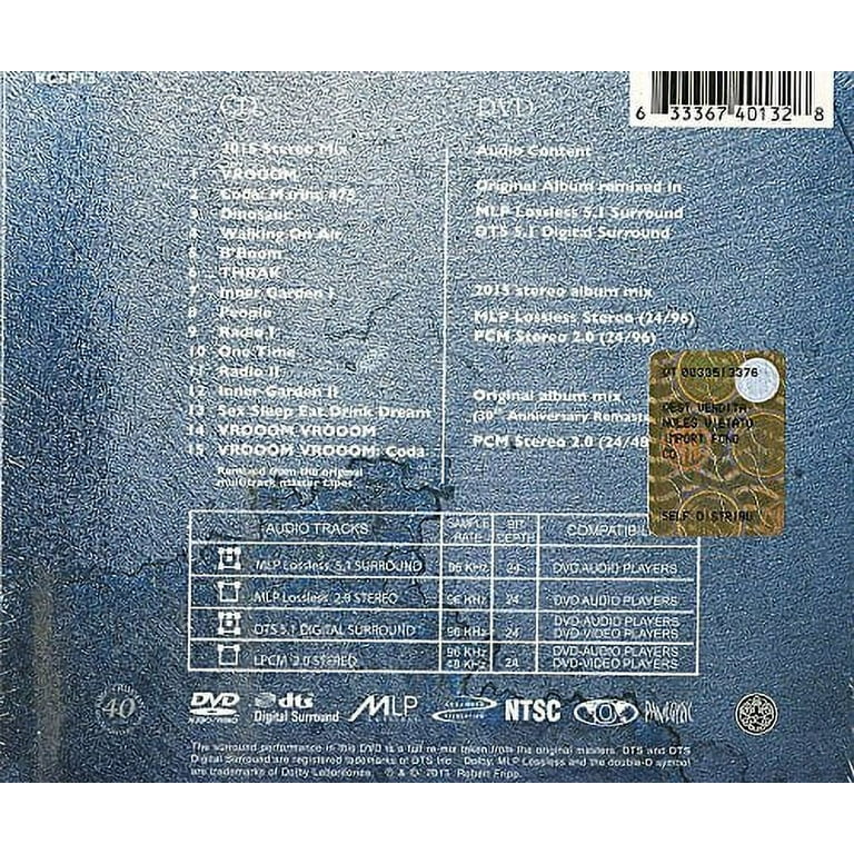 King Crimson - Thrak - 40th Anniversary Edition - Music