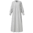 thumbnail image 4 of WILLBEST Jeans par Robe Abaya pour Femmes Robe de Prière Kaftan Pleine Longueur avec Hijab Robe Maxi de Dubaï, 4 of 5