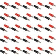 thumbnail image 2 of 20Set Soldadura Banana Plug ABS Niquelado Latón Cruz Accesorios para instrumentos de enseñanza 4mm, 2 of 9