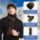 thumbnail image 4 of Gorros Bufandas Y Guantes Para Abrigarse Set Unisex 3 Piezas, 4 of 7
