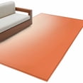 thumbnail image 2 of Rectangle Area Rug 4x6ft,Autumn Orange Watercolor Gradient Washable Carpet Non-Slip Runner Accent Rugs Indoor Floor Mat for Bedroom Living Room Decor,Modern Minimalist Style, 2 of 9