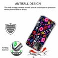 thumbnail image 4 of Hippie Skull Case for iPhone 14 Pro ,Aesthetic Art Design Pattern TPU Shock Proof Cover Case, 4 of 5