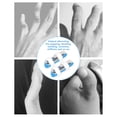 thumbnail image 2 of EcoNesxp Medium Finger Stand Stabilizer Finger Splint for Fractured Finger Pieces Metal Finger Splint Middle Finger 2 Pieces Metal Finger Splint Middle Finger for Arthritis Trigger Finger Straighteni, 2 of 5