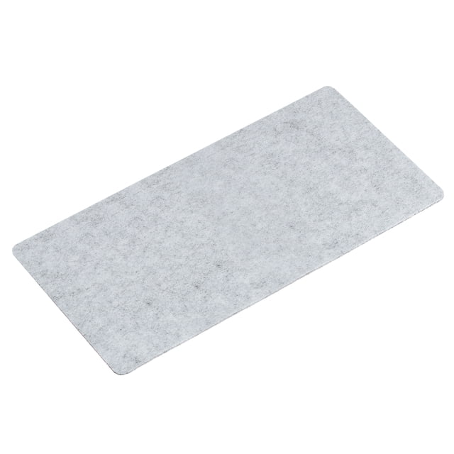 Unique Bargains 31x16' Desk Mat Protector, Dual Side Soft Smooth Mouse Pad Writing Mat, Gray