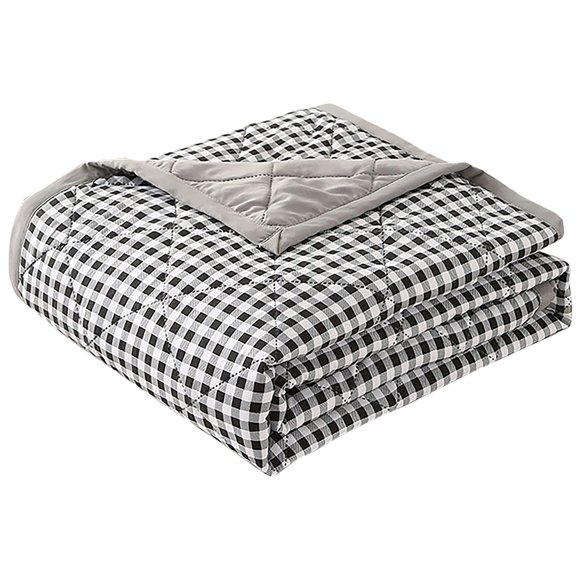 Specialoffer! Ice Blanket For All Season Lightweight Summer Cooler Quilt For Hot Sleepers And Night Sweats Cooler Comforter Double Cold Effect Blanket Cooler Fiber Soft Blanke