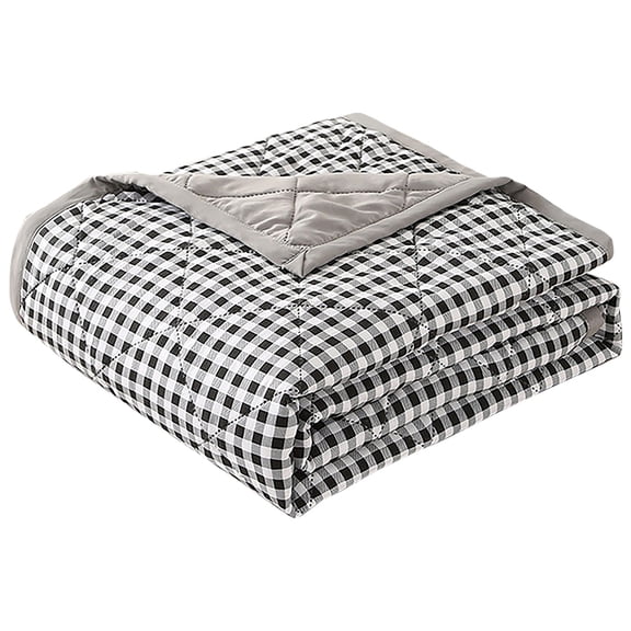 Baby Ice Silk Cooling Quilt 100x150cm, Sweat-Absorbent Breathable Summer Air Conditioner Blanket for Infants & Toddlers