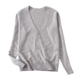 thumbnail image 7 of Girls Cardigan Sweater 2026 Fall Winter Kids School Uniforms Cotton Button Down Toddler Sweaters Tops Warm Jacket Fashion Outfits, 7 of 7