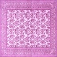 thumbnail image 1 of Ahgly Company Indoor Square Persian Purple Traditional Area Rugs, 5' Square, 1 of 4
