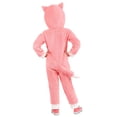 thumbnail image 4 of Girl's Toddler Pink Fox Onesie Costume, 4 of 5