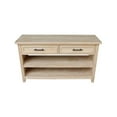 thumbnail image 4 of International Concepts Sanibel Solid Wood Sofa Table, 4 of 13