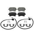 thumbnail image 3 of Detroit Axle - Rear Brakes Brake Pads Replacement for Audi A4 A5 A8 Quattro Q5 Fits select: 2016-2017 AUDI Q5 PREMIUM PLUS S-LINE, 2015 AUDI Q5 PREMIUM PLUS, 3 of 7
