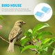 thumbnail image 4 of IDEANATEGRATE 3Jgo Casa Para Pájaros De Plástico Duradera Con Para Jardín Y Exterior, 4 of 7