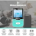 Timoom MP3 Player 32GB Bluetooth 5.0 with Clip Lossless Sound with FM Radio, Portable HiFi MP3