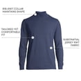 thumbnail image 3 of Lands' End Men's Super-T Cotton-Blend Mock Turtleneck Shirt, 3 of 5