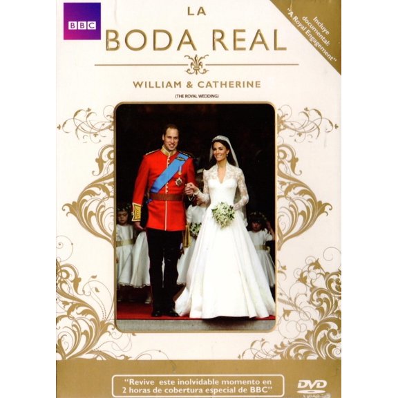 La Boda Real William & Catherine Royal Documental Bbc Dvd ON SCREEN DVD