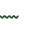 thumbnail image 2 of Belagio 1 1/4" Wide x 10 Yards, Large Ric Rac Trim, 1 Bolt, Emerald, 2 of 2