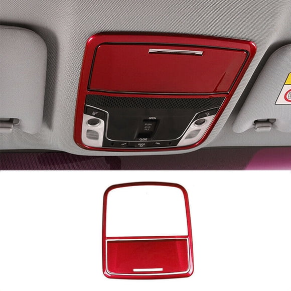 Suitable for Honda for Accord 10TH 2018 - 2022 Red Interior Front Reading Light Cover Decoration 2P-