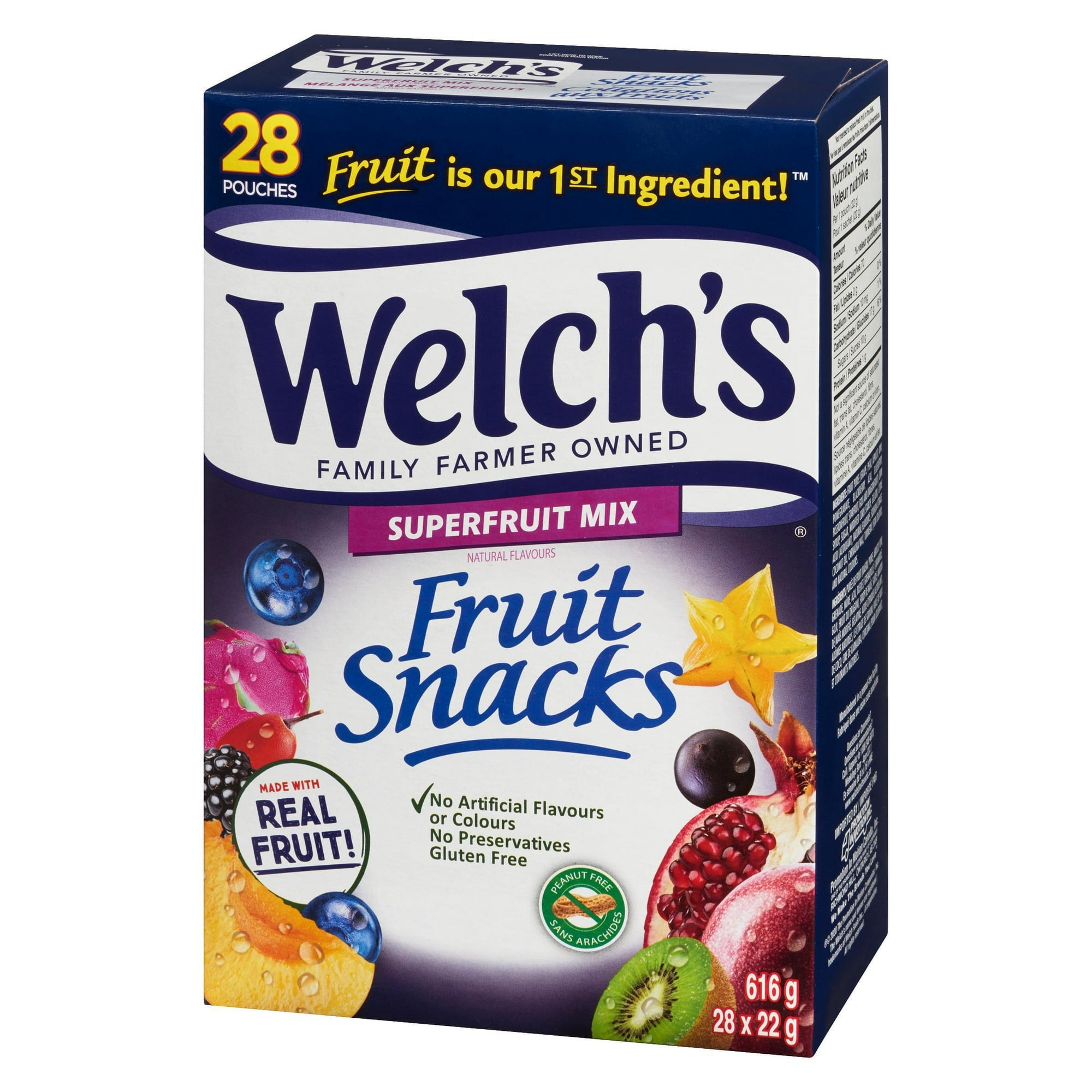 Welch’s® Fruit Snacks Superfruit 28 packets