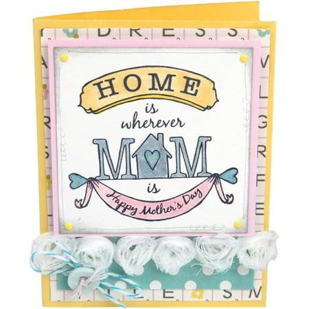 Sizzix Clear Stamps By Jen Long-best Mom Ever