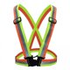 thumbnail image 1 of 2x Hombre/mujer de seguridad ajustable seguridad visibilidad reflectante chaleco a rayas chaqueta-Jogging, Running, - Amarillo naranja Zulema chaleco reflectante para hombres, 1 of 8