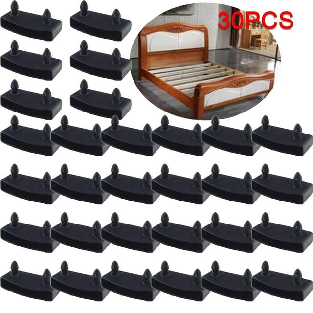10/30PCS Bed Slat Plastic Holders Cap Fixings Centre Ends Middle Replacement